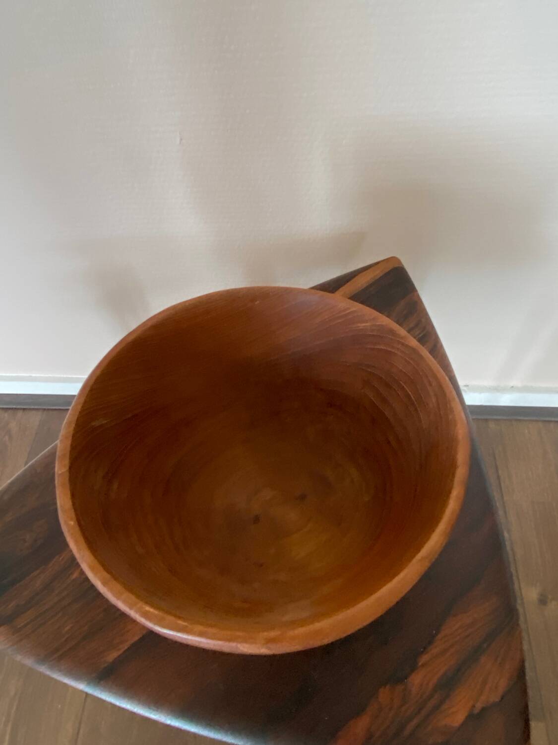 Mid-Century Modernist Teak Bowl, Denmark, 1950s