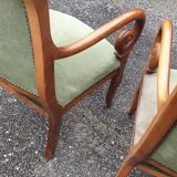 Pair of catering armchairs
