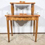 Walnut and Rosewood Marquetry Service Table – 1940