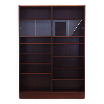 Mahogany bookcase, Danish design, 1970s, production: Hundevad