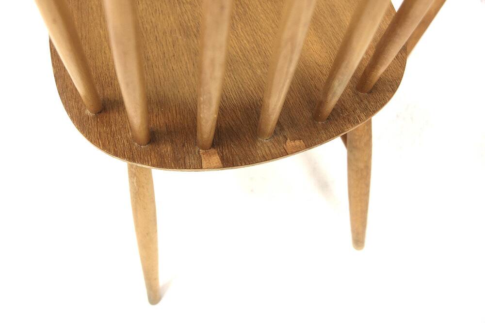 Set de 4 chaises scandinave "Pinnstol", Suède, 1960