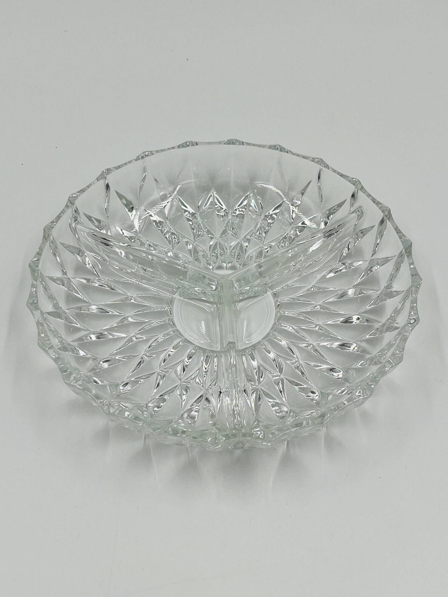 Plat Apéritif Vintage en Verre