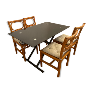Lot de 4 chaises de salon