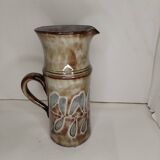 a ceramic jug signed by Yannick Chureau in Millau