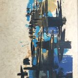 Share MANESSIER Elegy for Martin Luther King I, 1978. Signed lithograph.