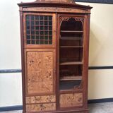 Antique Jugendstil display cabinet, Art Nouveau - Majorelle style