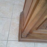 Louis XVI-style walnut library