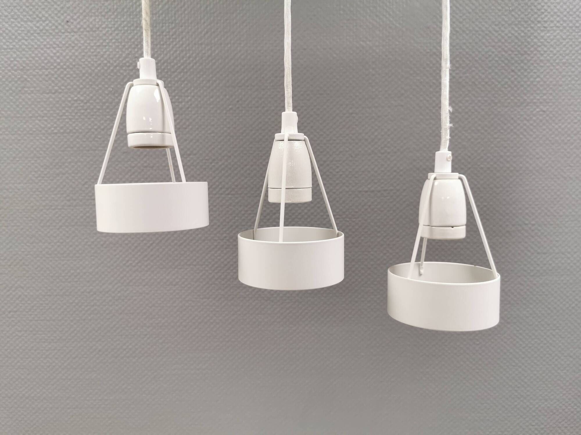 Rare designer hanging lamps by Erik Møller for Louis Poulsen Denmark