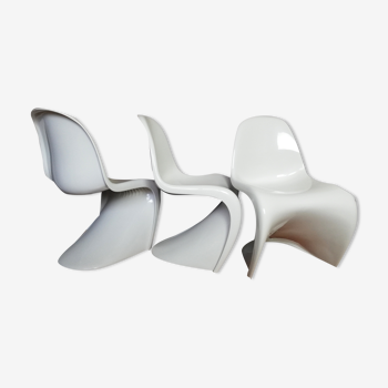 3 S chairs by Verner Panton for Hermann Miller 1977