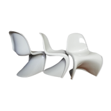 3 S chairs by Verner Panton for Hermann Miller 1977