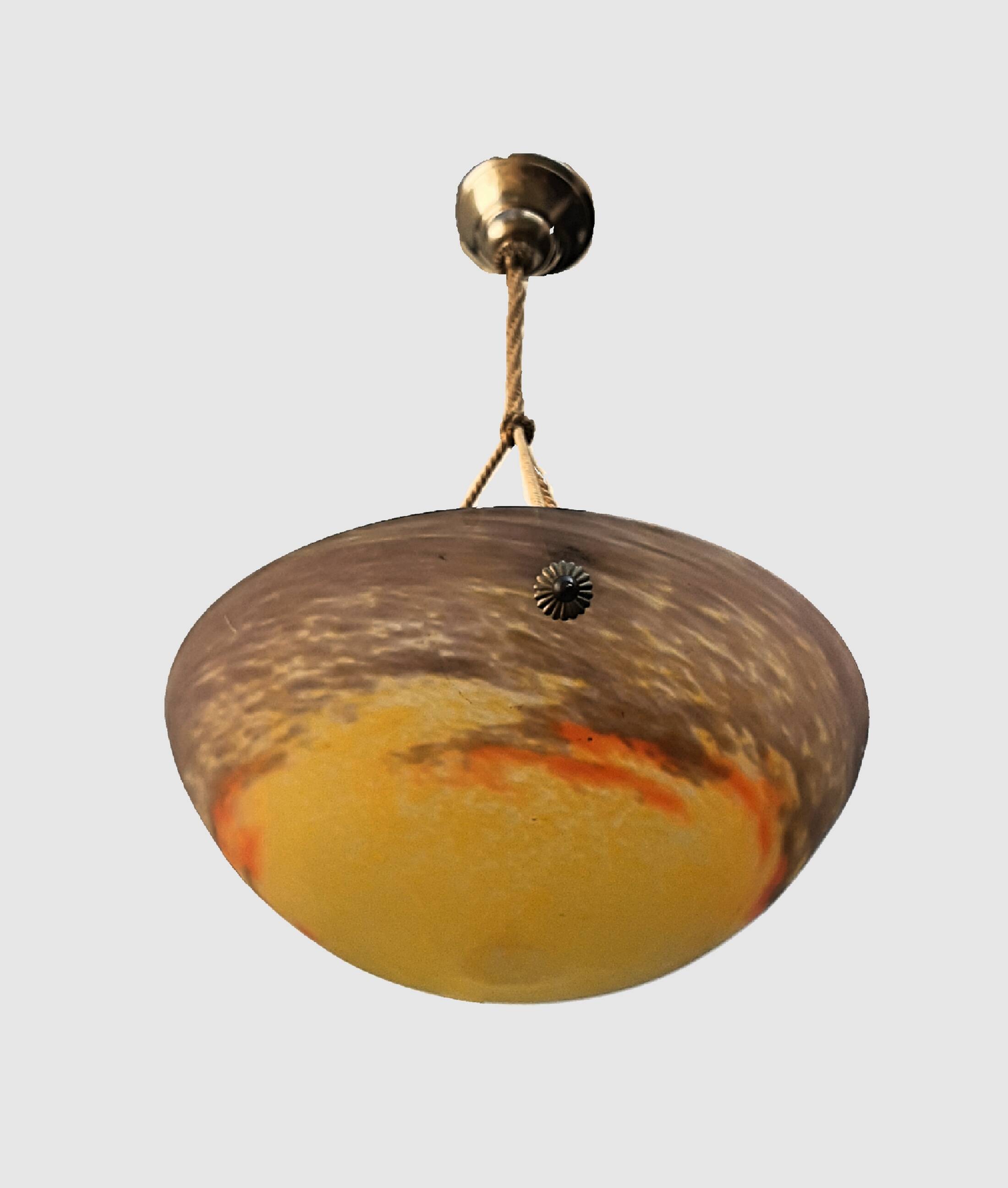 G.V. CROISMARE suspension Art Deco