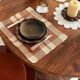 Ceramic dessert plate