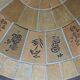 rare table basse ''ronde'' Vallauris par Raymonde Leduc.