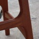 Set of two Erik Buch Teak wood bar stools 1960 Denmark