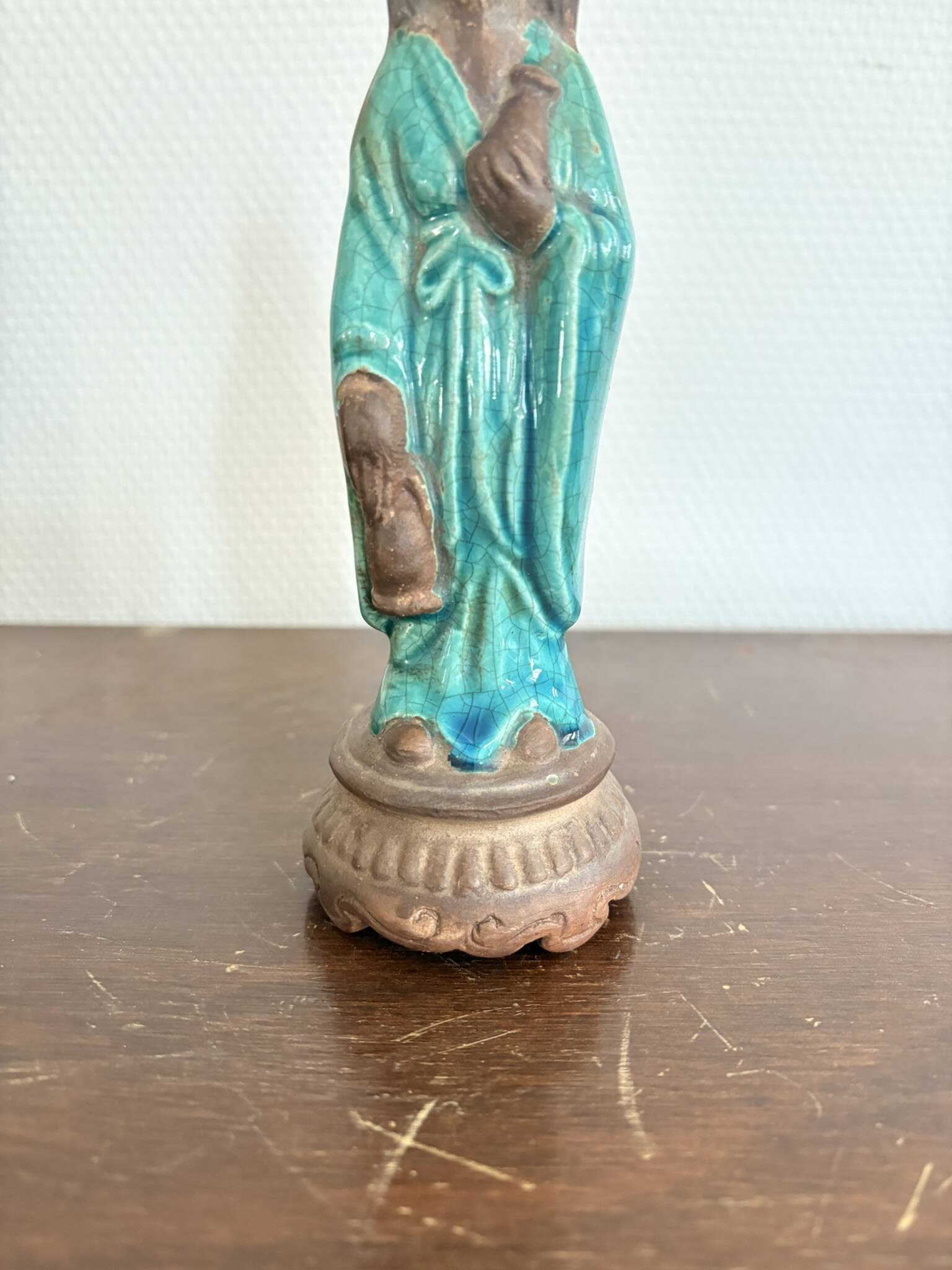 Sculpture of Guanyin Kuan Yin Chinese Buddhist Buddha Qing China