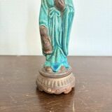 Sculpture of Guanyin Kuan Yin Chinese Buddhist Buddha Qing China