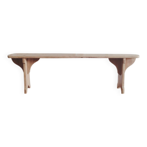 Banc ancien rénové,