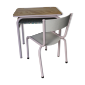 Vintage school desk and chair