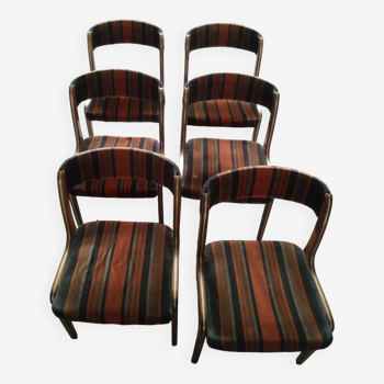 6 chaises SELF Vintage Baumann