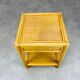 Vintage rattan bedside from the 60s