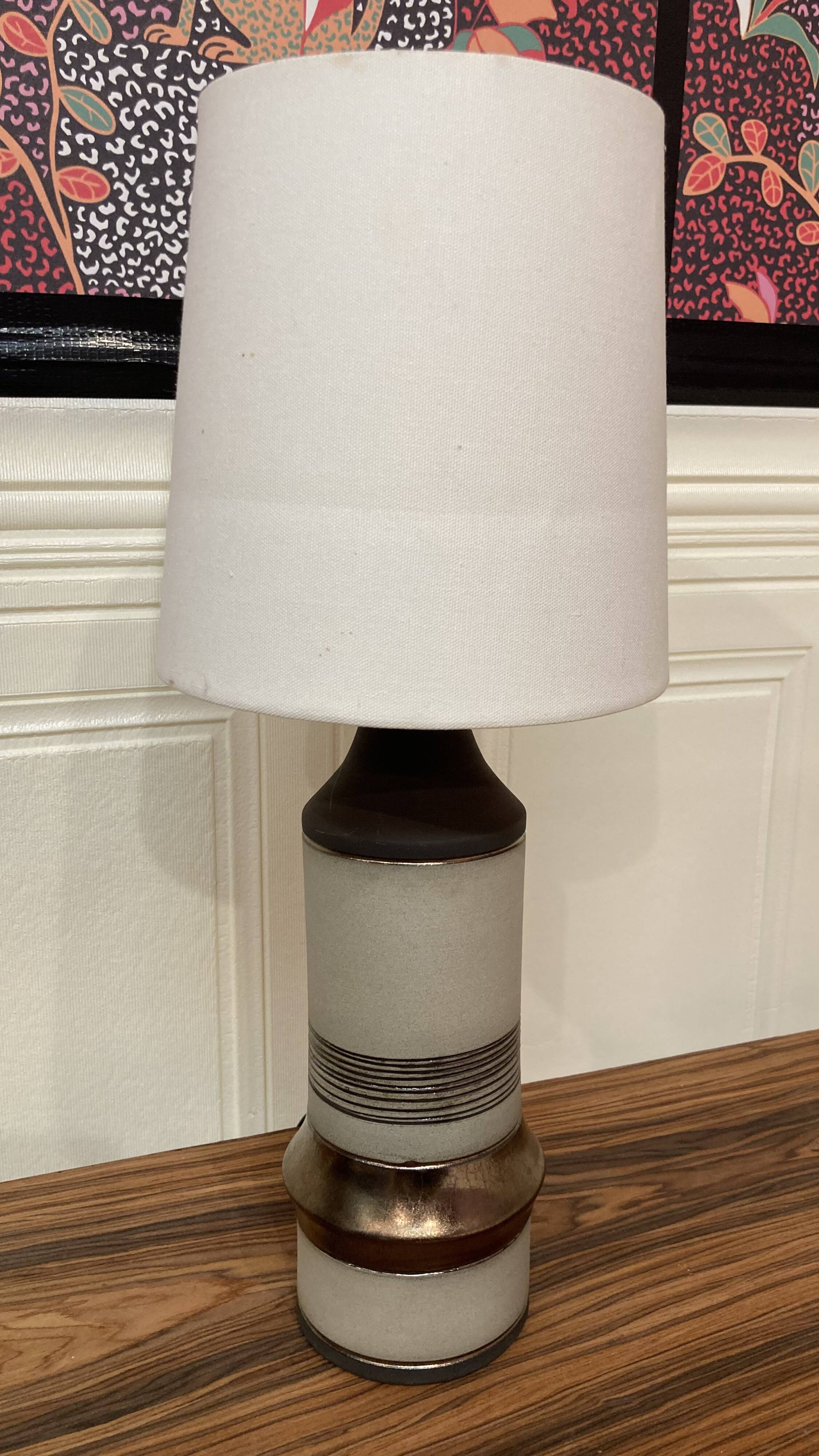 CERAMIC LAMP "1960 DESIGN".