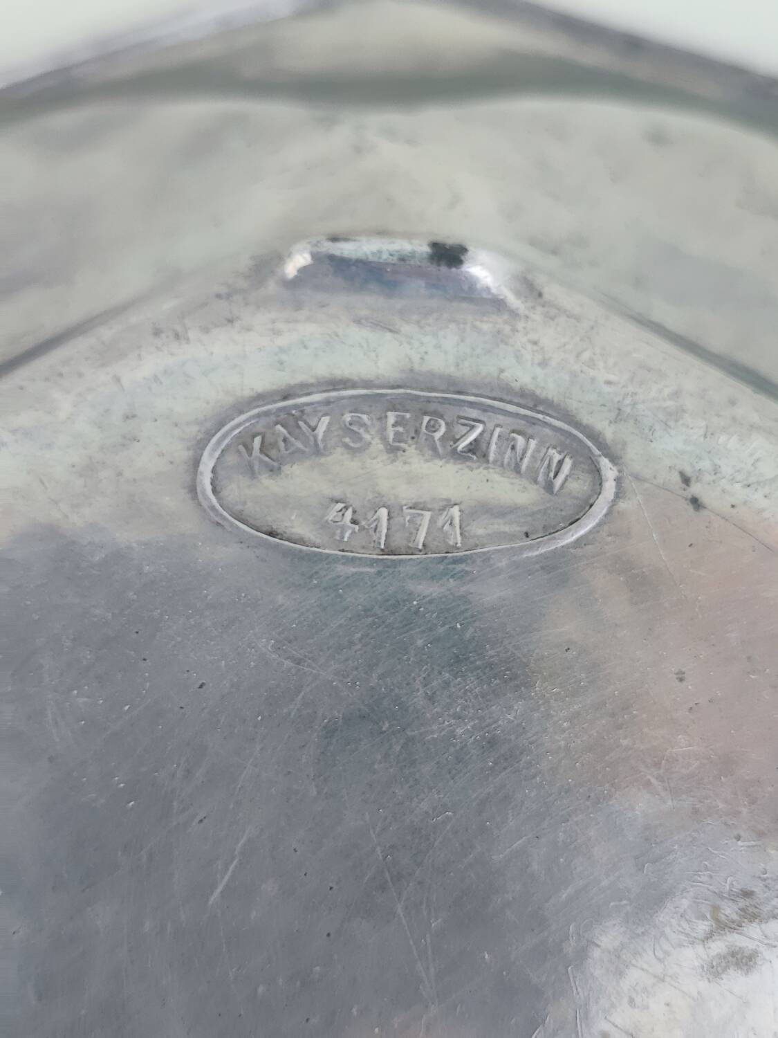 Kayserzinn pewter bowl