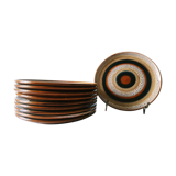 flat plates collection "Hawaii" Sarreguemines