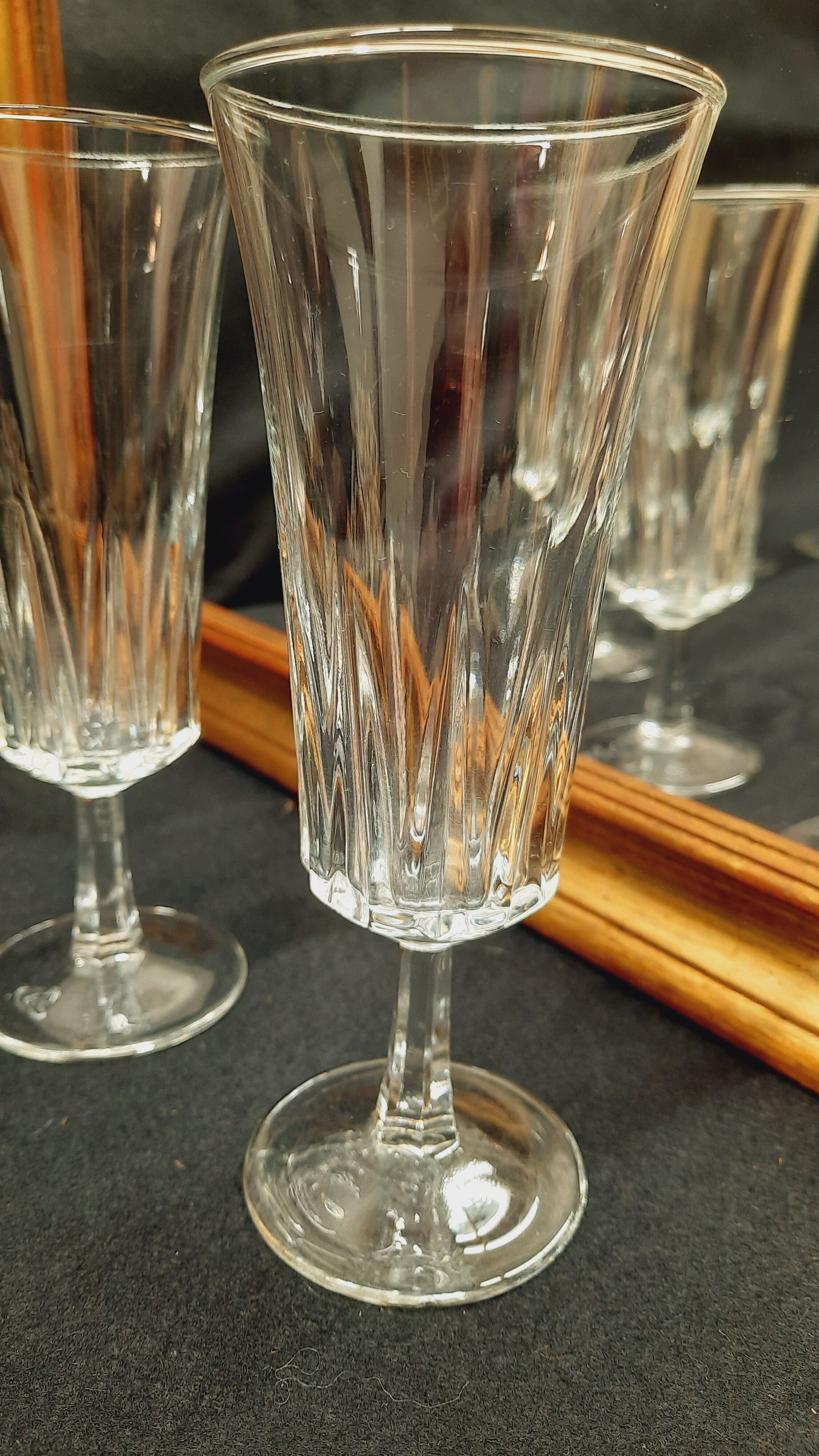 Set 6 champagne flutes