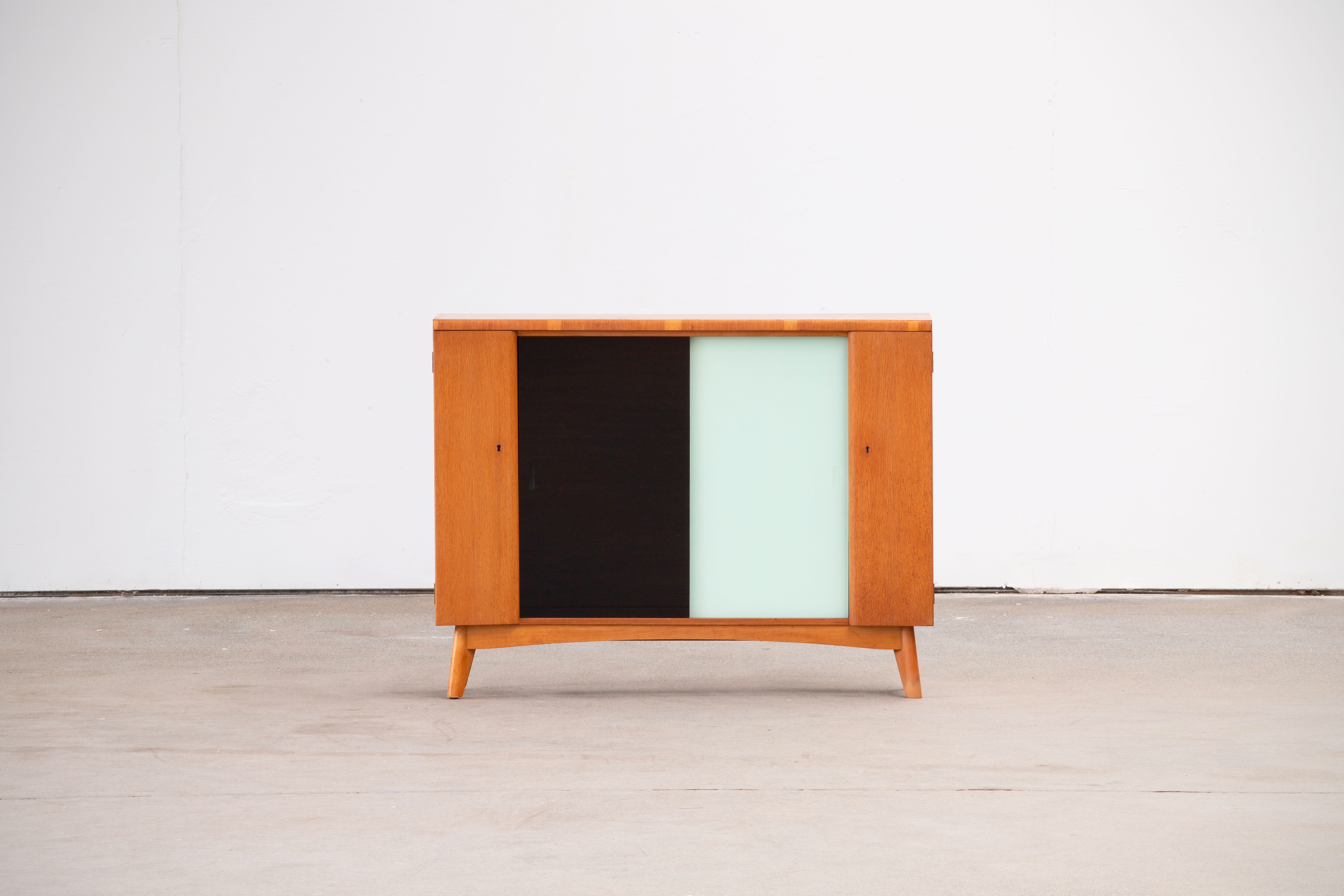 Vintage teak sideboard 122cm