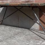 Folding workshop table