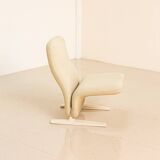 F780 "Concorde" cream armchair by Pierre Paulin for Artifort 80's