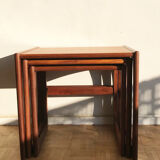 Teak pull-out coffee tables - Edition G Plan