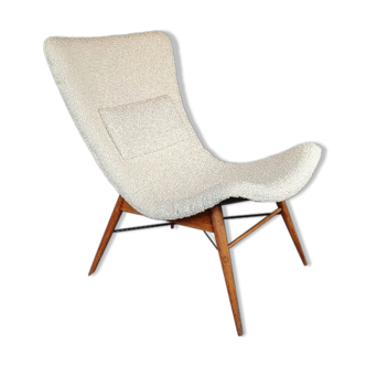 Fauteuil TV par Miroslav Navràtil pour Česky Nabytek,  Tchèque 1960s