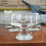 Set of 6 vintage dessert cups