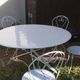 Rare antique wrought iron salon