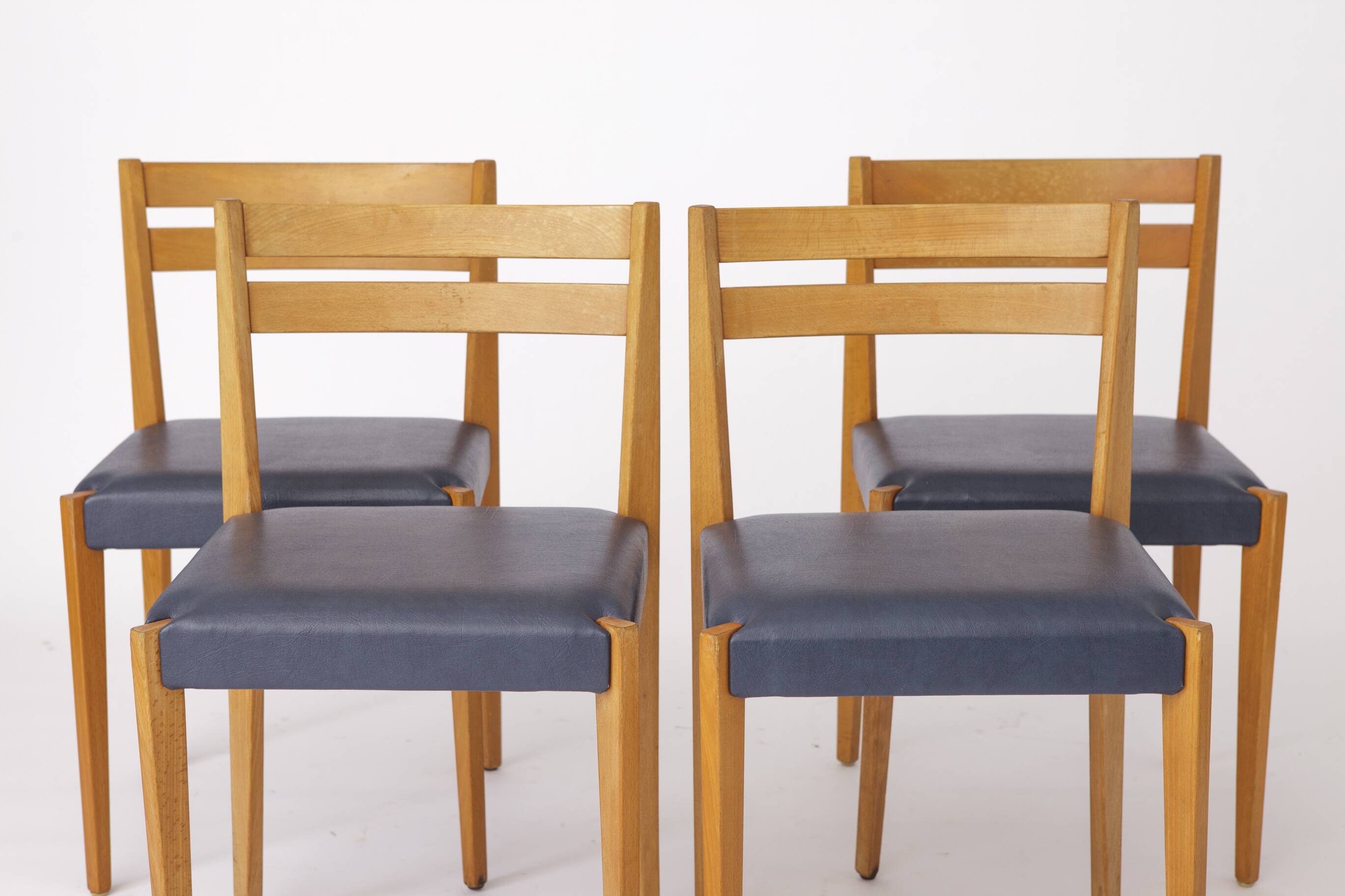 4 Thonet Chairs Vintage 1970s - German Design