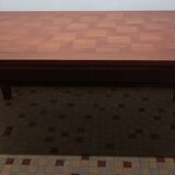 Art Deco dining table with 2 extensions