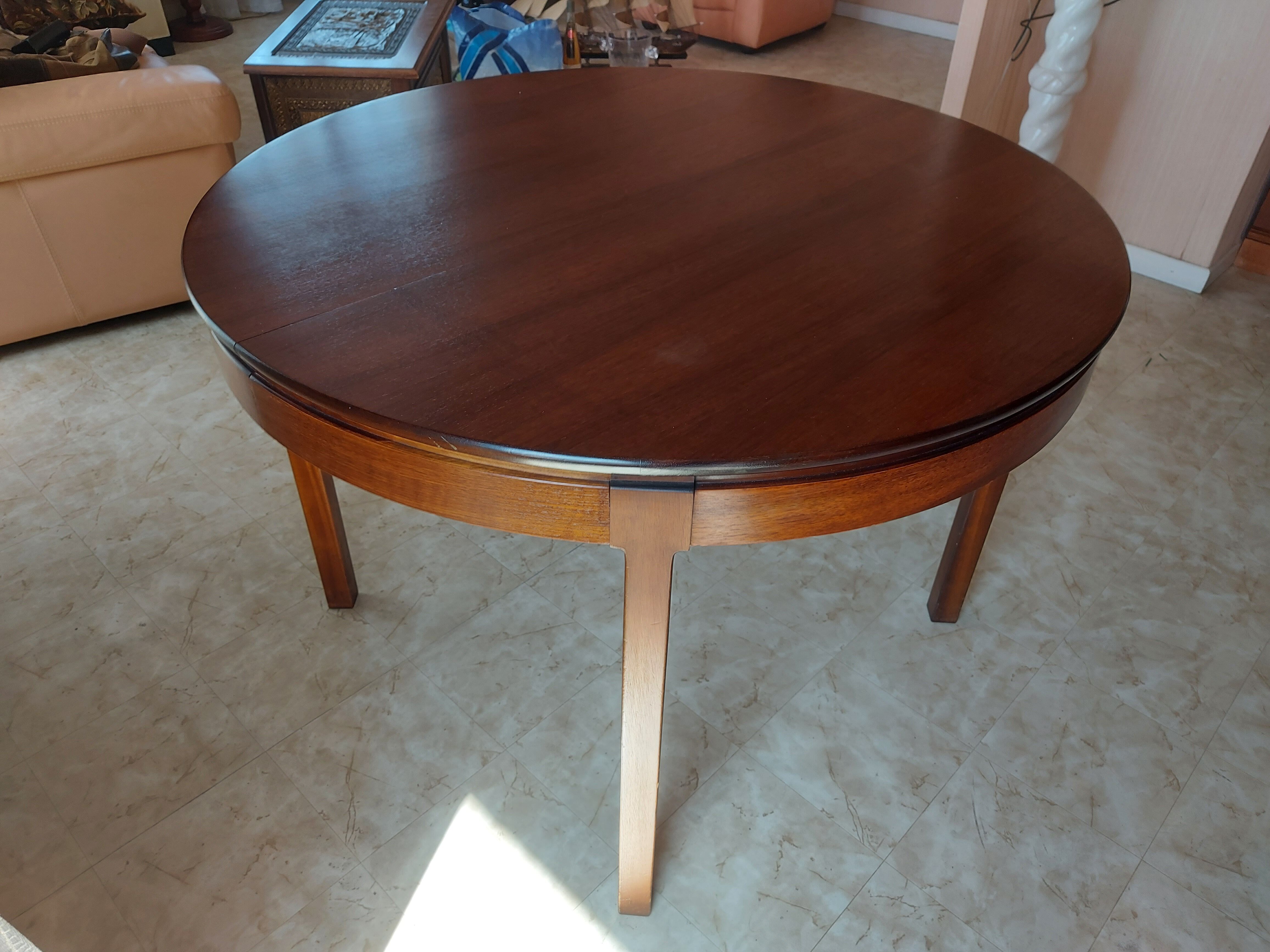 Vintage scandinavian teak table