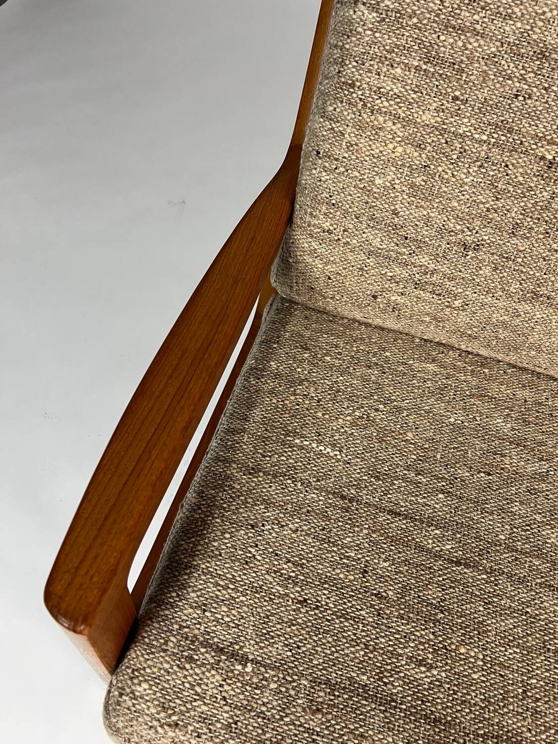 Danish teak 2-seater sofa couch Ole Wanscher vintage mid-century