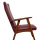 Teak High Back Lounge Chair 1960s Holland