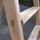 Workshop step stool in wood