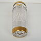 Mid-century glass vase,bohemia crystal,circa 1960's.