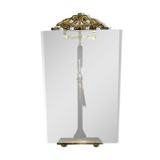 Photo frame photo holder beveled glass Louis XVI acanthus leaves