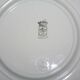 8 octagonal Longwy flowery bouquet art déco dessert plates