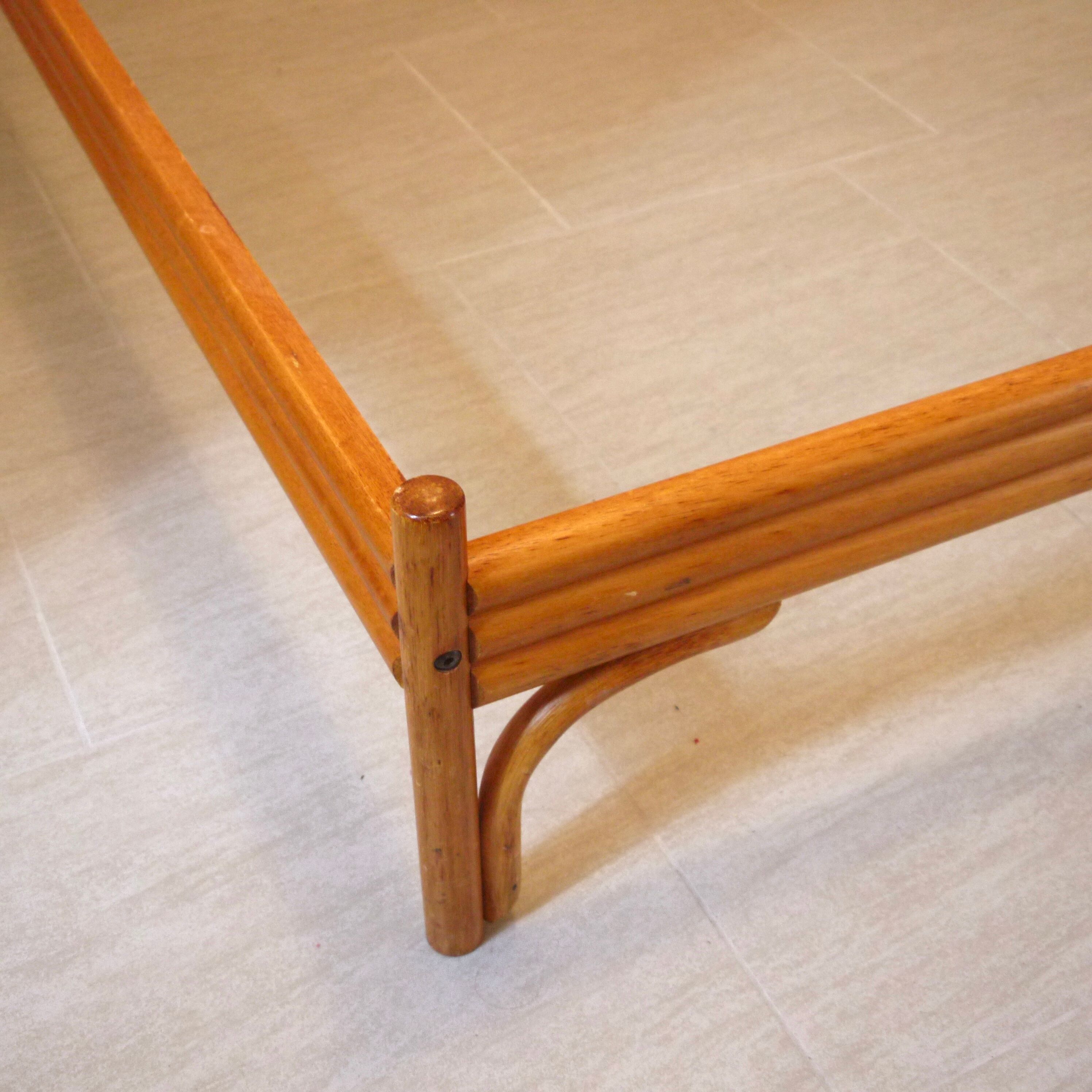 Bed rattan and bamboo