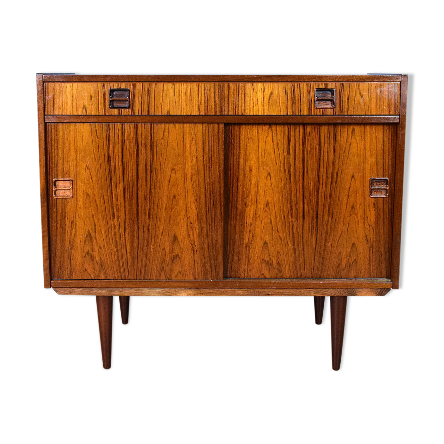 Rosewood two door sideboard 1960s