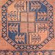 Ersari Afghan Antique XL hand-knotted wool silk rug
