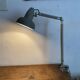 Lampe d'atelier Superchrome à étau , lampe industrielle 2 bras