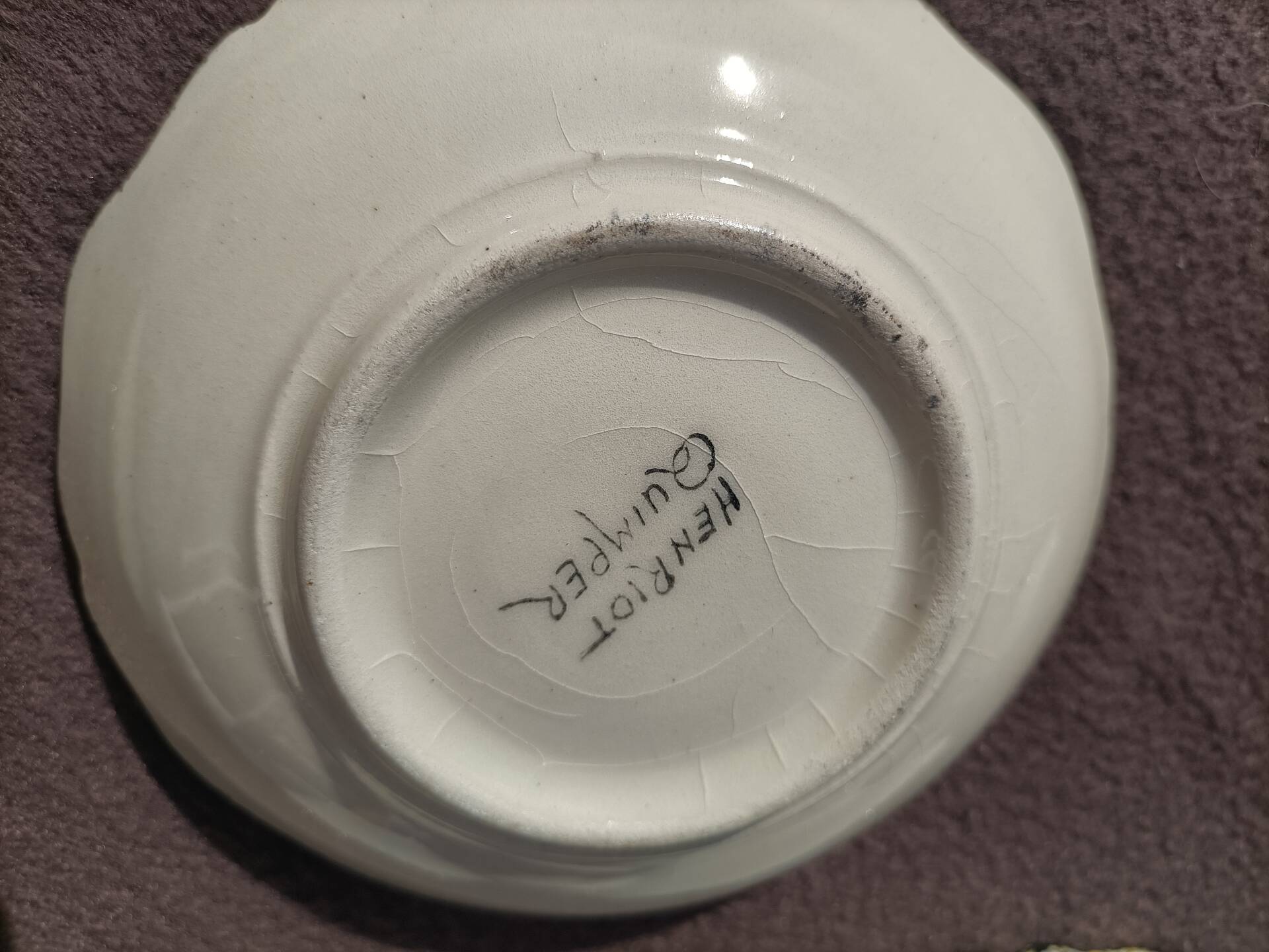 Henriot Quimper bowls