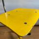 Yellow wooden workshop chair